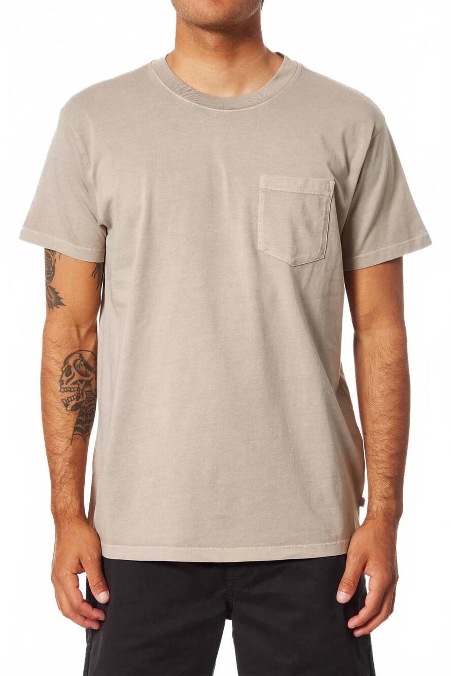NEW KATIN base cotton tee in vintage khaki